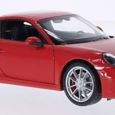 Porsche 1:24 911 Carrera S (991) Red 2011