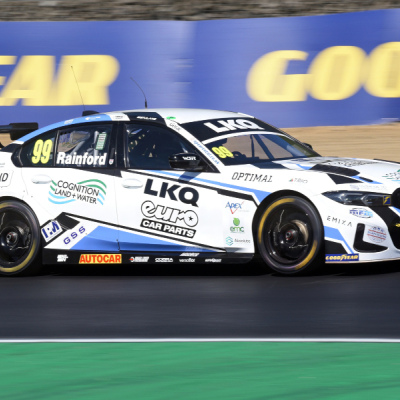 Charles Rainford 1:43 BMW 330i #99 LKQ Euro Car Parts w/WSR BTCC Brands Hatch Indy Race 3 1st 2025 