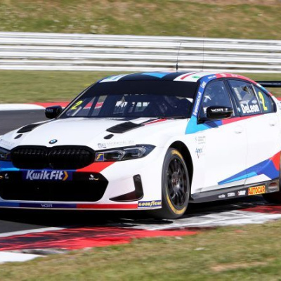 Daryl DeLeon 1:43 BMW 330i West Surrey Racing BTCC Brands Hatch Indy Race 2 Winner 2025 