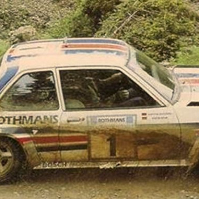 Walter Röhrl Opel Ascona 400 Rothmans #1 Acropolis Rally 1982