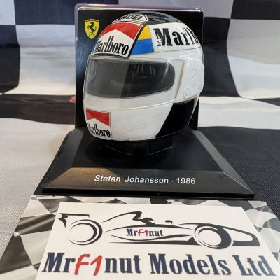 Stefan Johansson 1:5 Ferrari F1/86 Helmet 1986