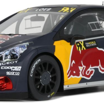 Sébastien Loeb Peugeot 208 World Rallycross (WRX) Champion Belgium GP 2018