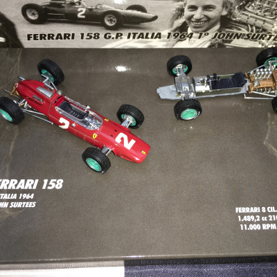 John Surtees 1:43 Ferrari 158 World Champion 1964