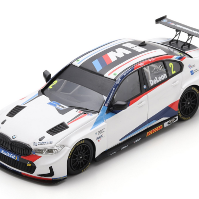 Daryl DeLeon 1:43 BMW 330i West Surrey Racing BTCC Brands Hatch Indy Race 2 Winner 2025 