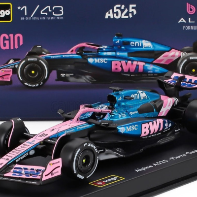 Pierre Gasly 1:43 Alpine F1 Team A525 #10 with driver figure 2025