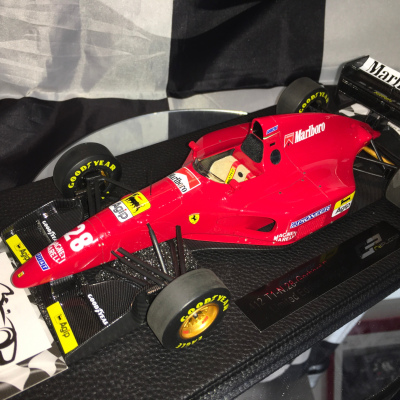 Gerhard Berger 1:18 Ferrari 412 T1 1994