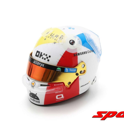 Lando Norris 1:5 McLaren Helmet Miami GP 2023