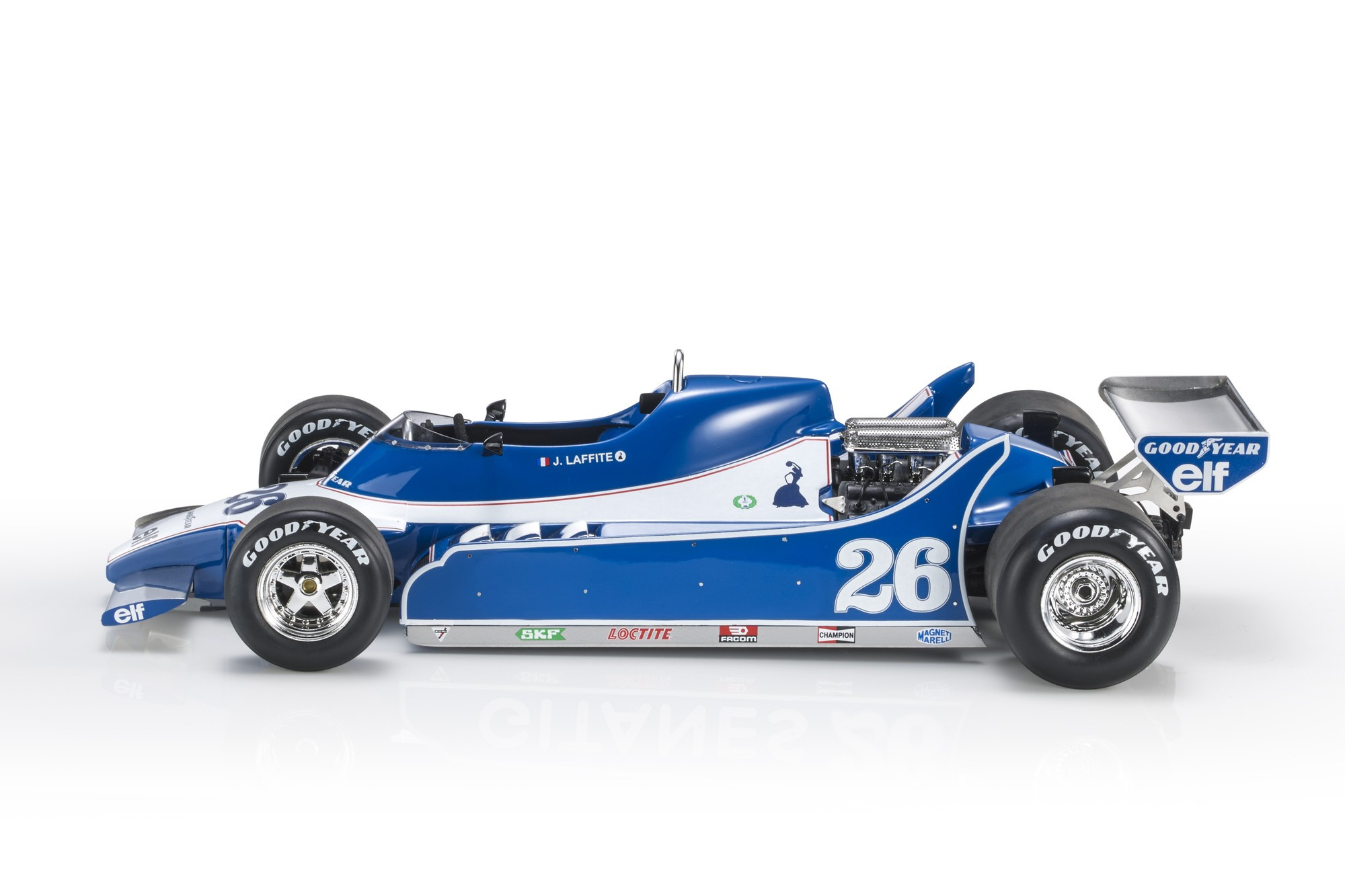 Ligier JS11 Jacques Laffite #26 1979 Gitanes 1/41 Polistil F1 Formule 1