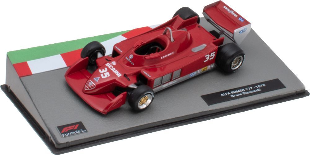 Photo F1 Alfa Romeo 177 - Bruno Giacomelli - Grand Prix Zolder 1979 - Originale