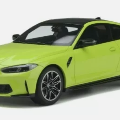 BMW M4 1:18 Sao Paulo Yellow 2020