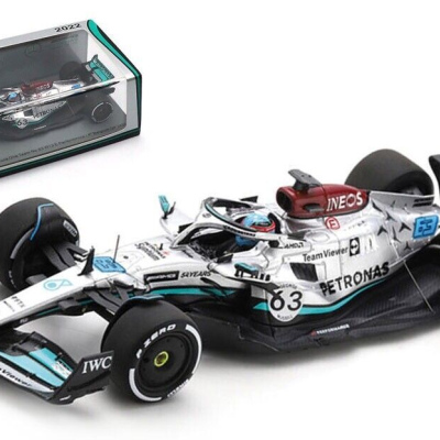 George Russell 1:43 Mercedes AMG Petronas F1 W13 4th Belgium GP 2022