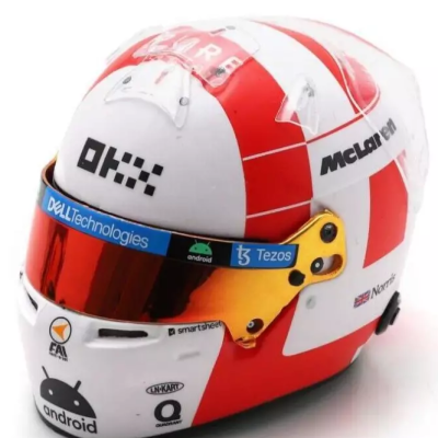 Lando Norris 1:5 McLaren Helmet Monaco GP 2023