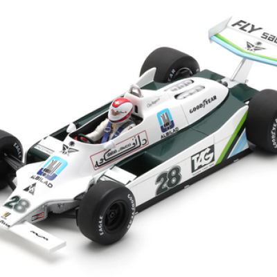 Alan Jones 1:18 Williams FW07B #28 Monaco GP 1980