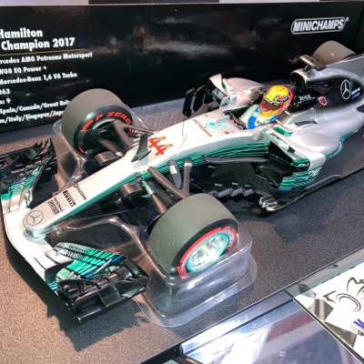 Lewis Hamilton 1:18 Mercedes AMG Petronas W08 F1 World Champion 2017