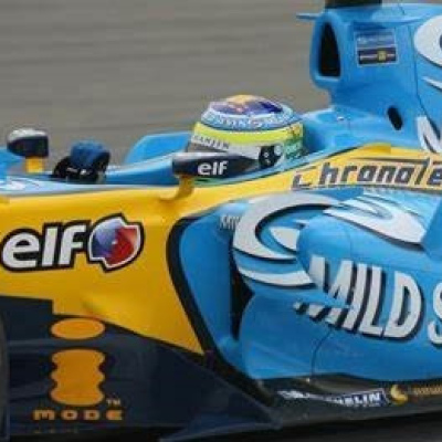 Giancarlo Fisichella Renault F1 Team R26 Chinese GP 2006