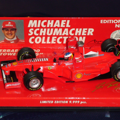 Michael Schumacher 1:43 Ferrari F300 MSC#38 Towering Wings 1998