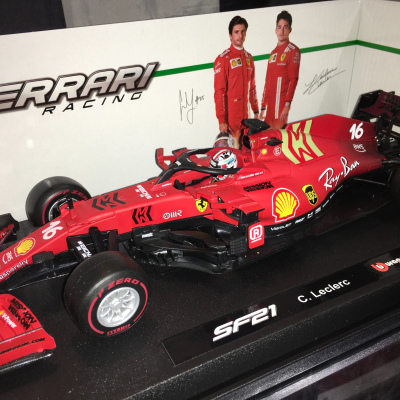 Charles Leclerc 1:18 Ferrari SF21 #16 Bahrain GP 2021