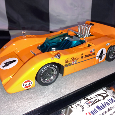 Bruce McLaren McLaren M8A #4 Can-Am Winner Riverside 1968