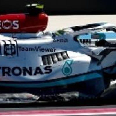 Lewis Hamilton 1:43 Mercedes-AMG Petronas Formula One Team F1 W13 E Performance 2nd French GP 2022