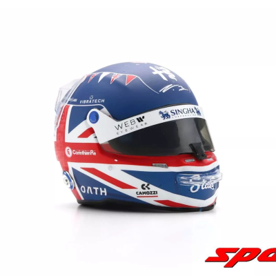 Valtteri Bottas 1:5 Helmet Alfa Romeo F1 Team Stake British GP 2023