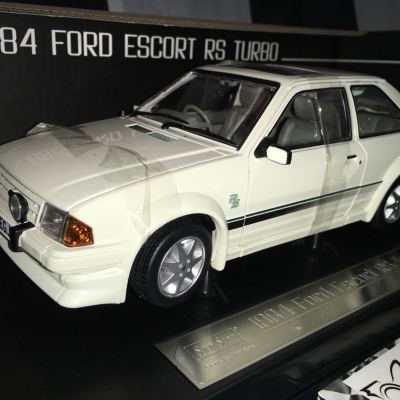 Ford Escort MkIII RS Turbo White 1984