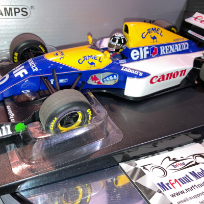 Damon Hill 1:18 Williams Renault FW15C #0 1993