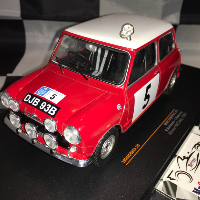 Rauno Aaltonen Mini Cooper S #5 Winner RAC Rally 1965