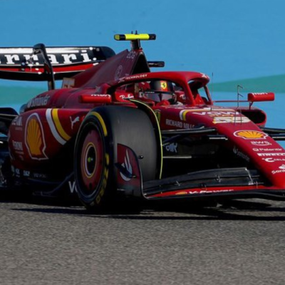 Carlos Sainz Jr. 1:18 Scuderia Ferrari SF-24 #55 3rd Bahrain GP 2024