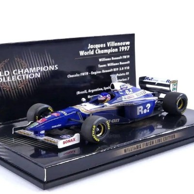 Jacques Villeneuve 1:43 Williams Renault FW19 World Champion 1997 