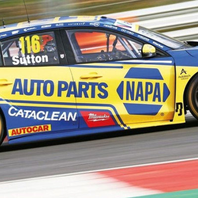 Ash Sutton 1:43 Ford Focus #116 NAPA Racing UK BTCC 2025 Donington Race 1 and 2 1st 2025 