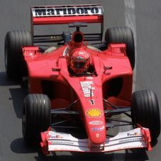 Michael Schumacher 1:18 Ferrari F2001 2001 #1 Winner Monaco GP 2001