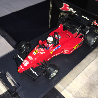 Michele Alboreto 1:43 Ferrari 126 C4 #28 1st place Belgian GP 1984