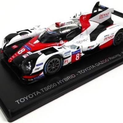 Sebastien Buemi/Anthony Davidson/Kazuki Nakajima 1:43 Toyota Hybrid TS050 #8 GAZOO 8th Le Mans 2017