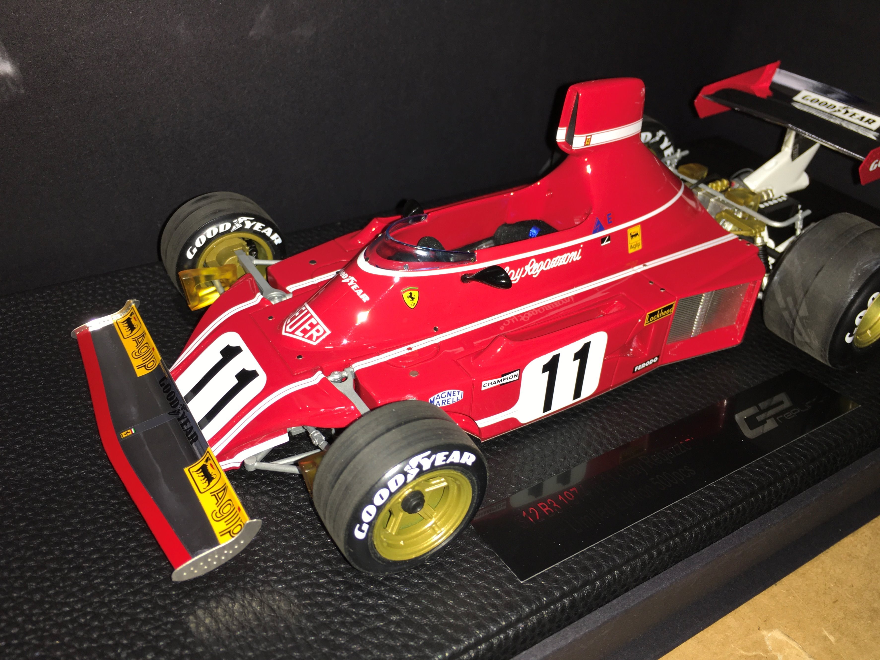 TECNOMODEL MYTHOS 1/18 - FERRARI 312 B3-73 - Canadian GP 1973  A 312 B3 73 Canadian Gp 1973 A Merzario
