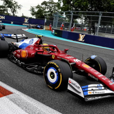 Lewis Hamilton 1:43 Ferrari SF-25 #44 Miami GP 2025