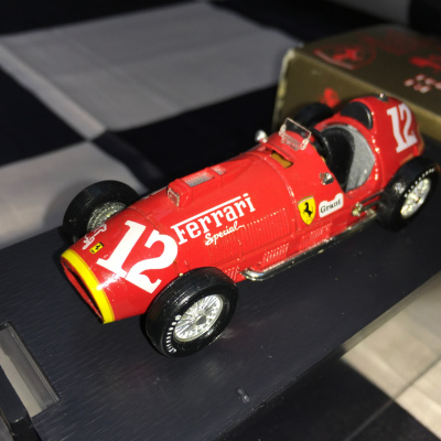 Alberto Ascari 1:43 Ferrari 375 F1 Indy 1952 Indianapolis 500 GP #12