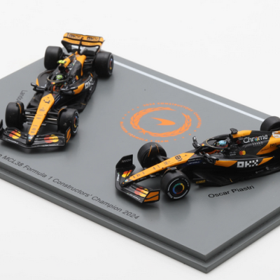 McLaren 1:64 MCL38 #4 & #81 Constructors Champions 2024