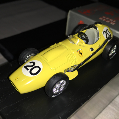 Olivier Gendebien 1:43 Ferrari Dino 246 #20 6th place Belgian GP 1958