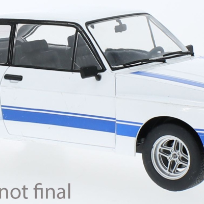 Ford Escort MK II RS 2000 X-Pack White/Blue 1977 