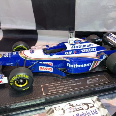 Damon Hill 1:18 Williams FW18 #5 World Champion 1996