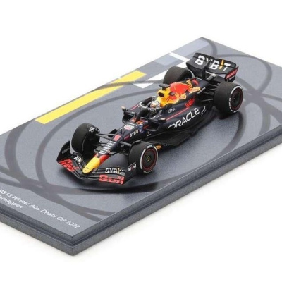 Max Verstappen 1:43 Oracle Red Bull Racing RB18 #1 Winner Abu Dhabi GP 2022