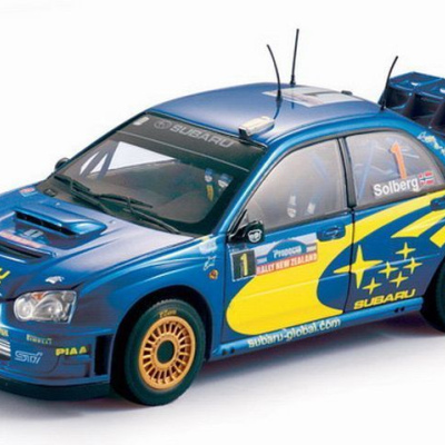 Petter Solberg Subaru Impreza NZ04 WRC04 Winner New Zealand Rally 2004