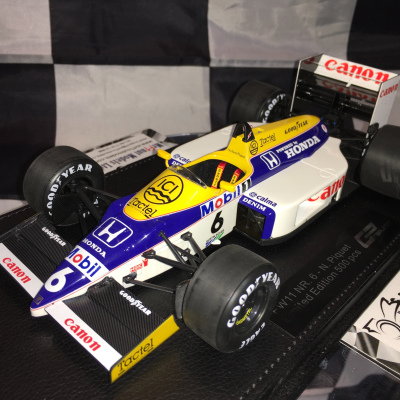 Nelson Piquet Williams Honda FW11 #6 1986