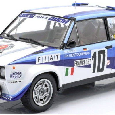 Walter Röhrl Fiat 131 Abarth #10 Winner Rally Monte Carlo 1980