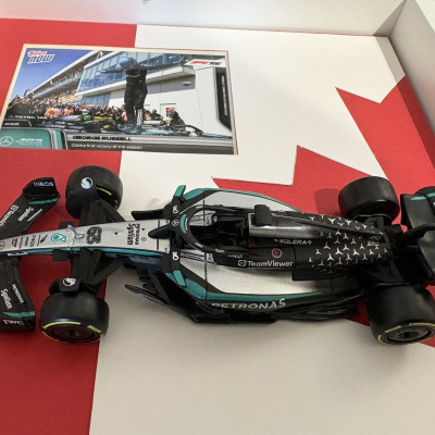 George Russell 1:43 Mercedes AMG Petronas F1 W16E Winner Canadian GP 2025 Presentation