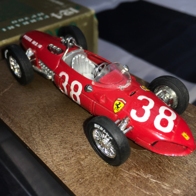 Phil Hill 1:43 Ferrari Tipo 156 'Sharknose' 3rd Place Monaco GP 1961