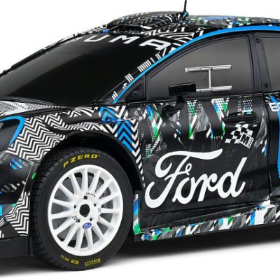 Ford Puma Rally1 Hybrid Black Goodwood Festival of Speed 2021