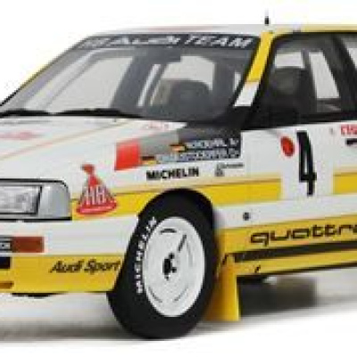 Walter Rohrl 1:18 Audi 200 Quattro White Monte Carlo Rally 1987