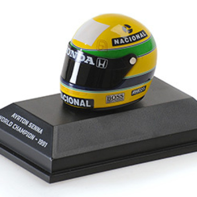 Ayrton Senna 1:8 Helmet World Champion 1991