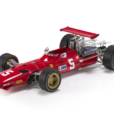 Chris Amon Ferrari 312 #5 2nd British GP 1968
